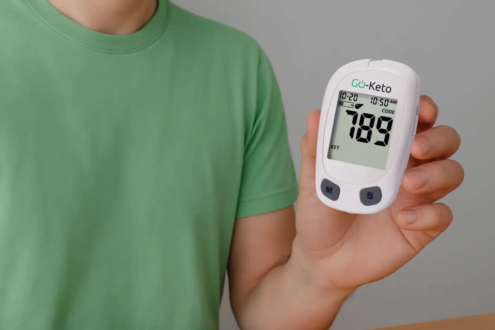 Go-Keto blood ketone meter setup instructions and initial configuration guide