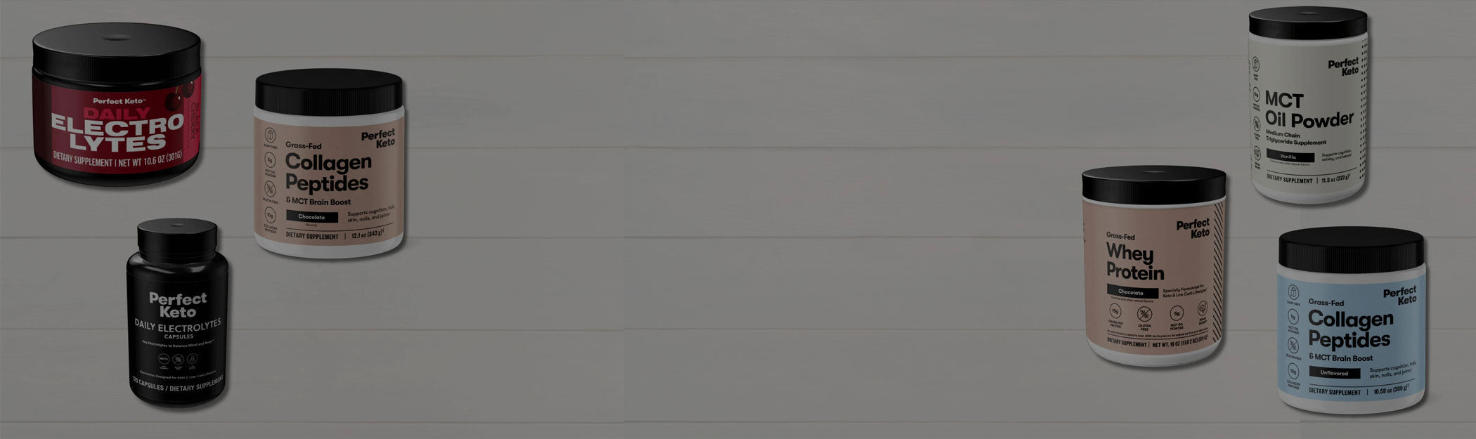 Perfect Keto Products | Ketone Supplements Collagen Bars