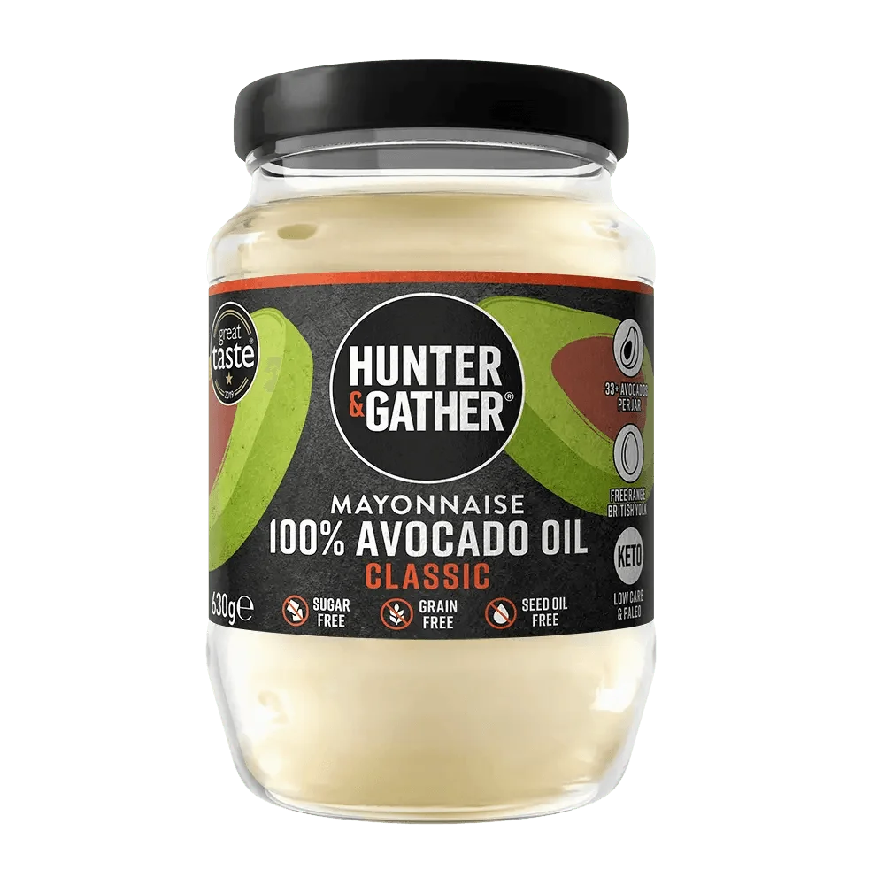 Avocado Oil Mayonnaise Classic Hunter & Gather 630g hunter & gather 00900009