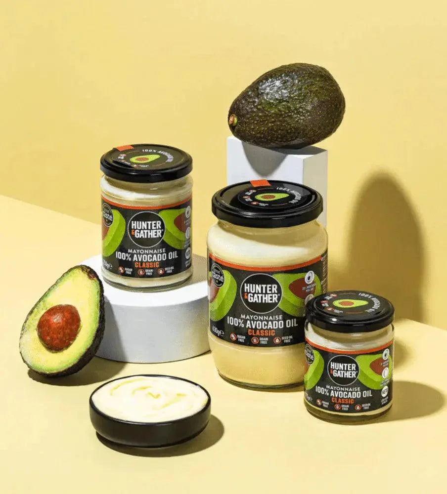 Avocado Oil Mayonnaise Garlic Hunter & Gather 630g hunter & gather 00900011