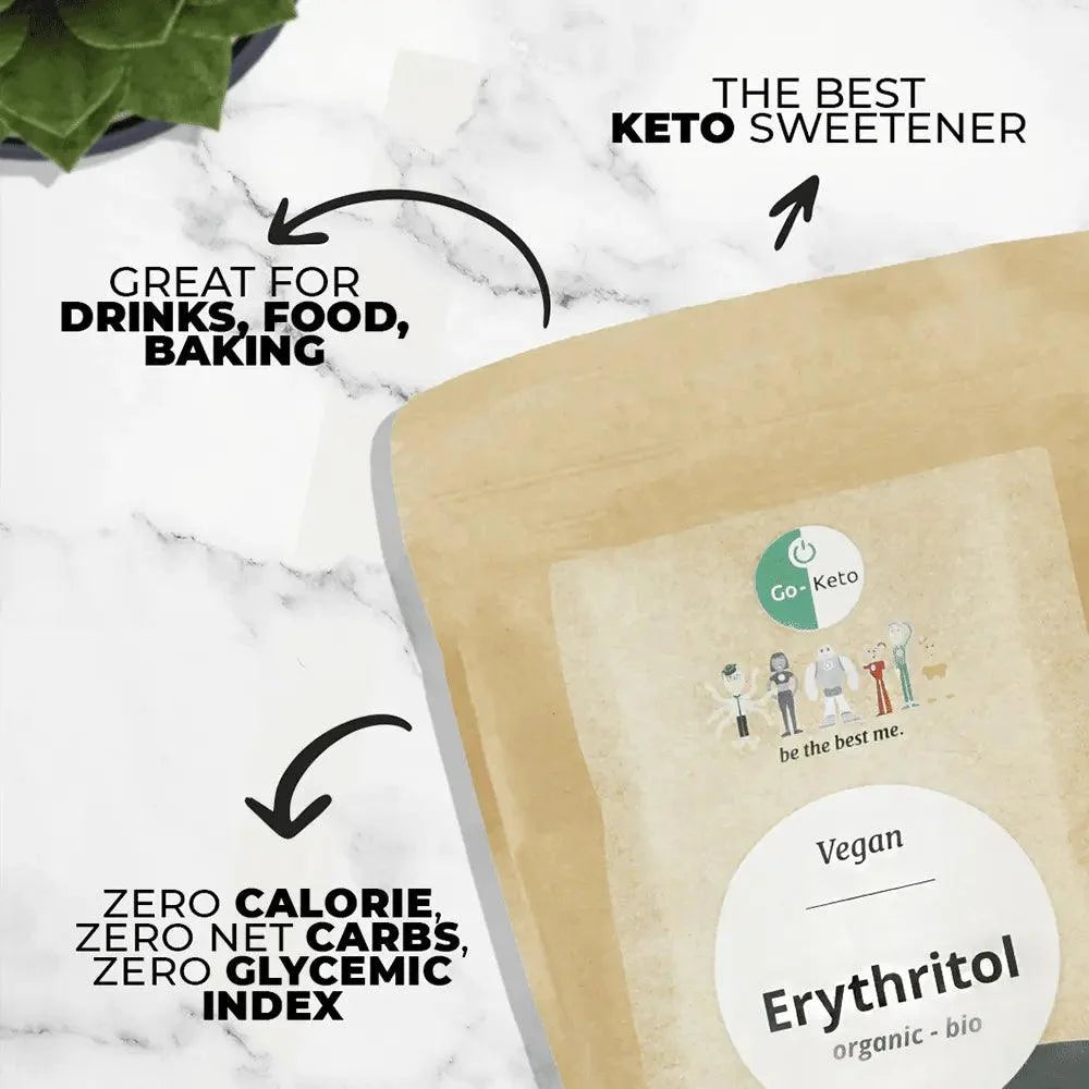 Endulzante Premium Bio Eritritol Go-Keto 800g – product overview