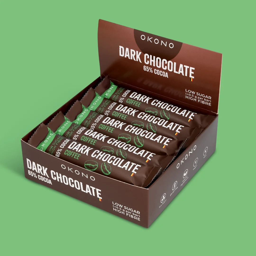 Dark Chocolate Coffee OKONO 35g x20 OKONO 03000062