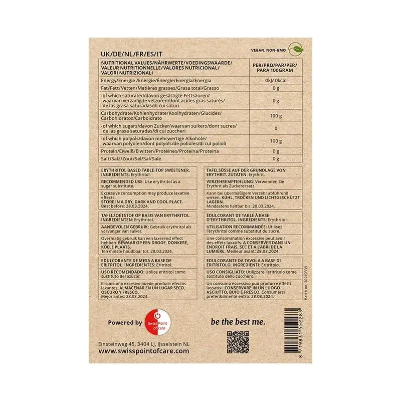 Erythritol Premium Süßungsmittel Go-Keto 800g – product overview