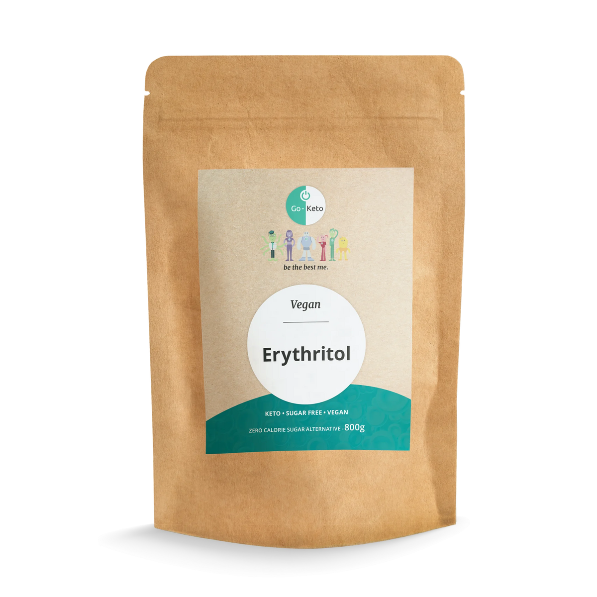 Erythritol Stevia Premium Sweetener Go-Keto 800g Go-Keto P-GKETST-891
