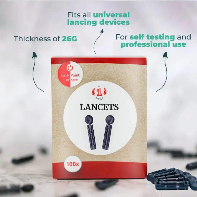 Go-Keto 100 Glucose Teststrips + 100 Lancets Go-Keto 999-ce774b0c-d9ef Vital20