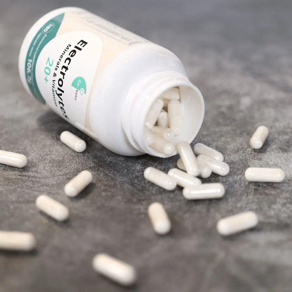 Go-Keto 20+ Electrolytes Minerals Vitamins Go-Keto x180 P-GK-180ELC Vital20