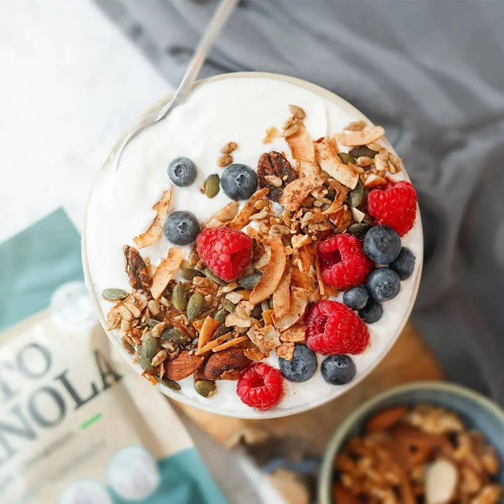 Bio Keto Granola Apfel Zimt Go-Keto 290g – product overview