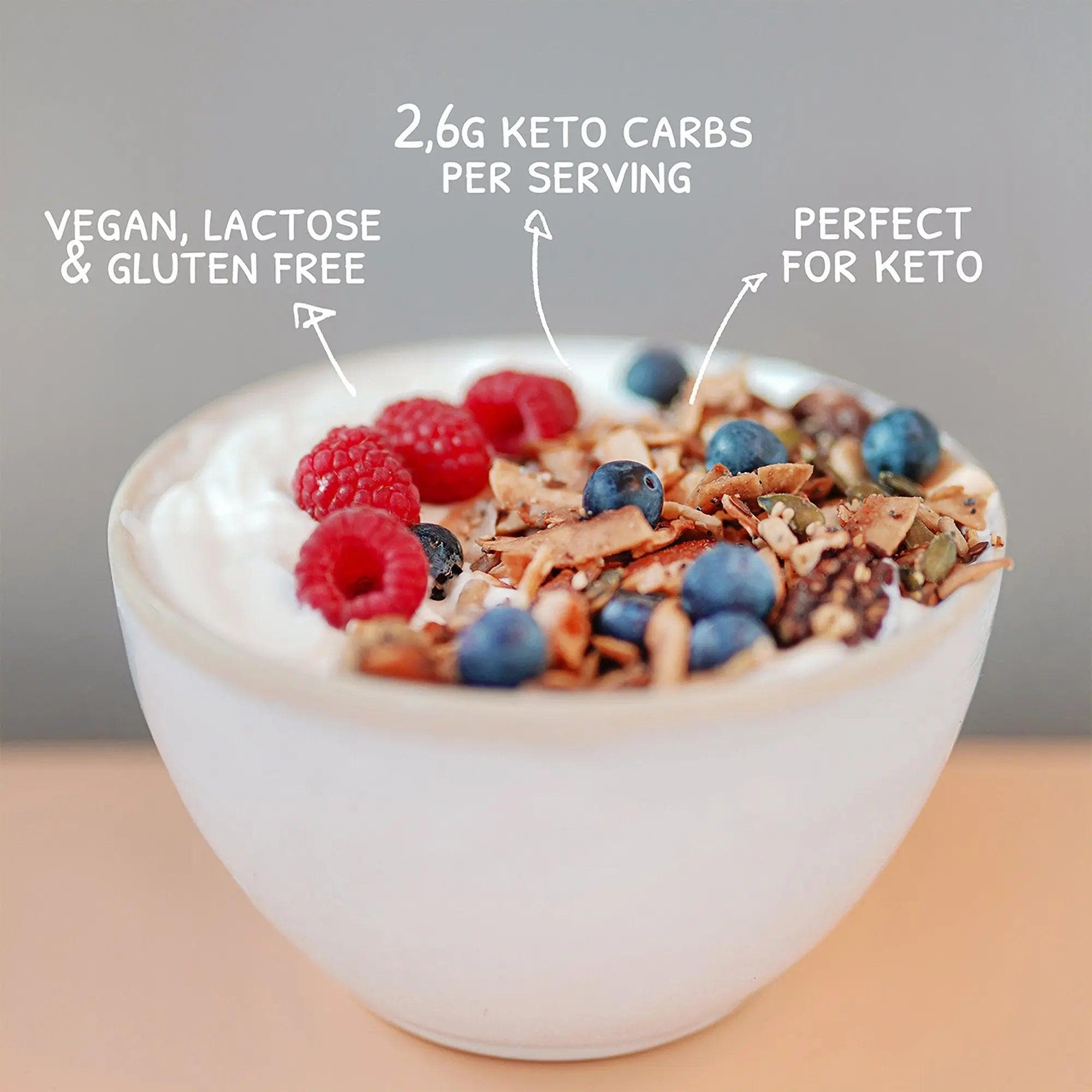Bio Keto Granola Lemon Poppyseed Go-Keto 290gr – product overview