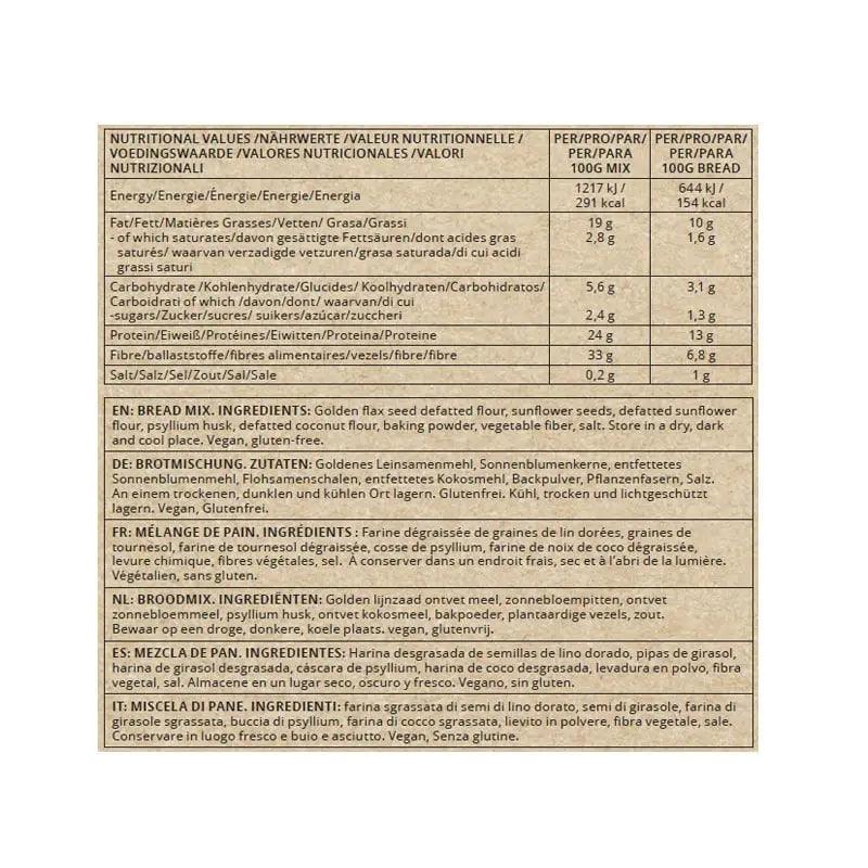 Go-Keto Keto Bread Mix Farmers Go-Keto 270gr P-GKFB-BAK17 Vital20