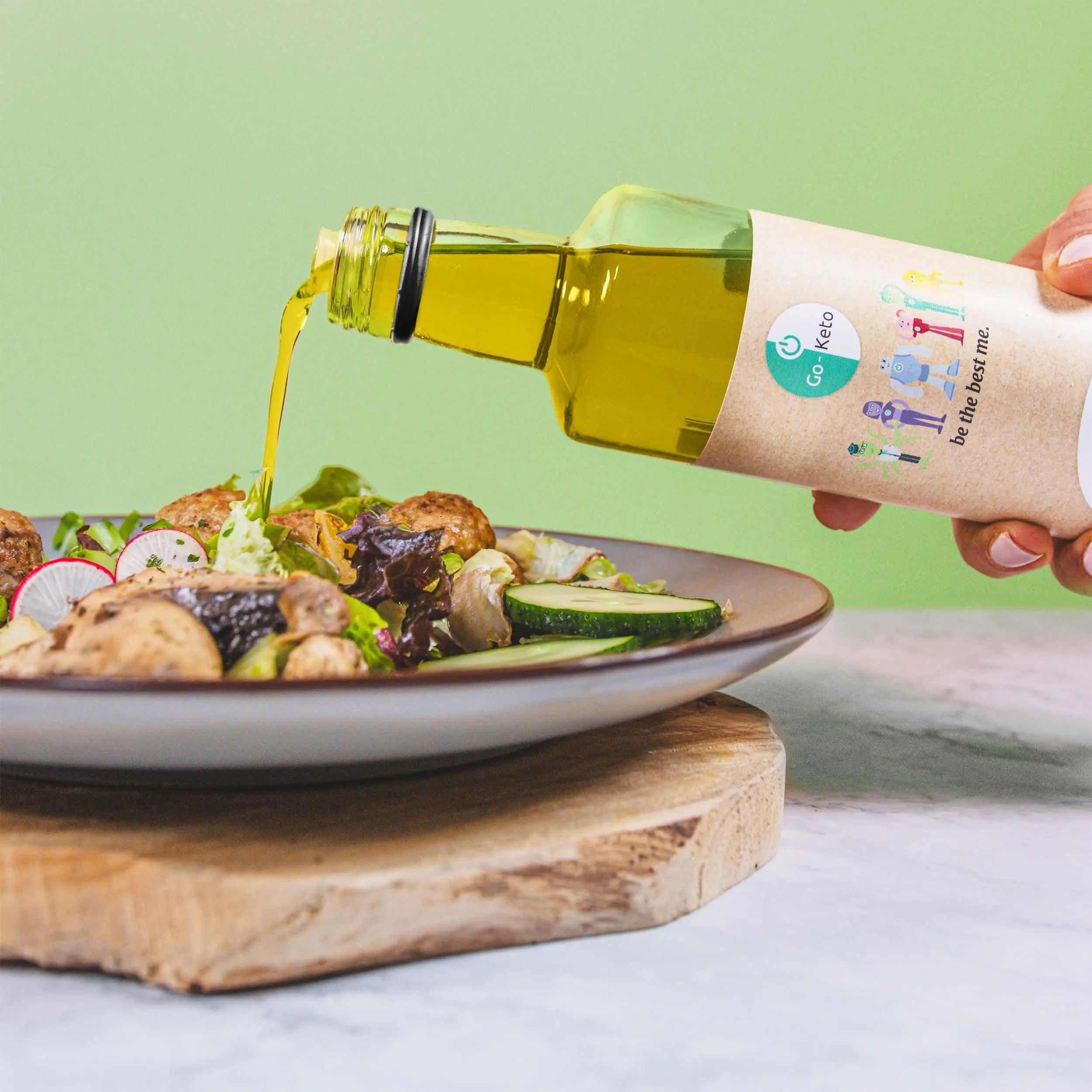 Go-Keto MCT Oil Shape Lemon Macadamia Avocado Go-Keto 500ml P-GK-SHP-716 Vital20