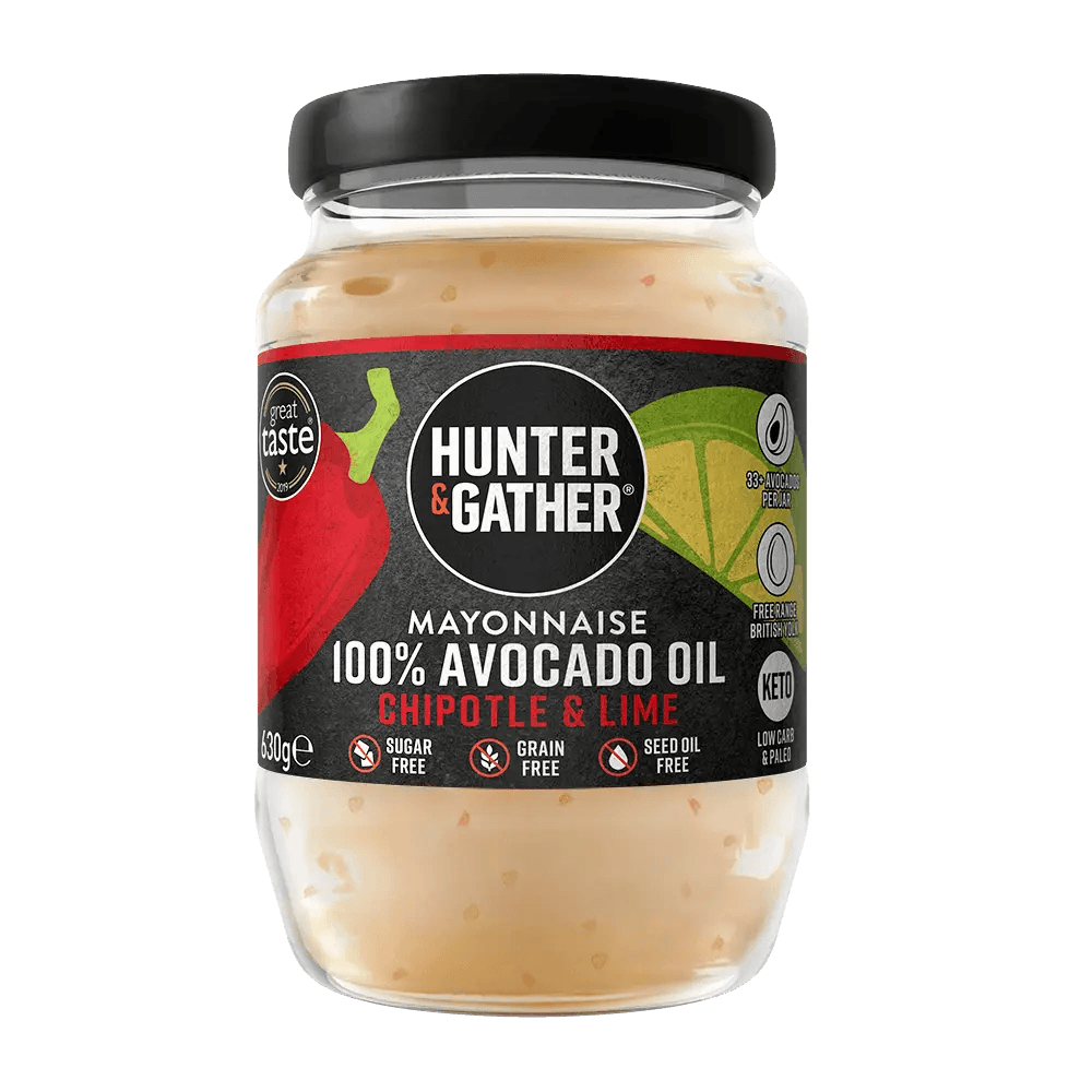 Hunter & Gather Avocado Oil Mayonnaise Chipotle & Lime Hunter & Gather 630g 00900010 Vital20