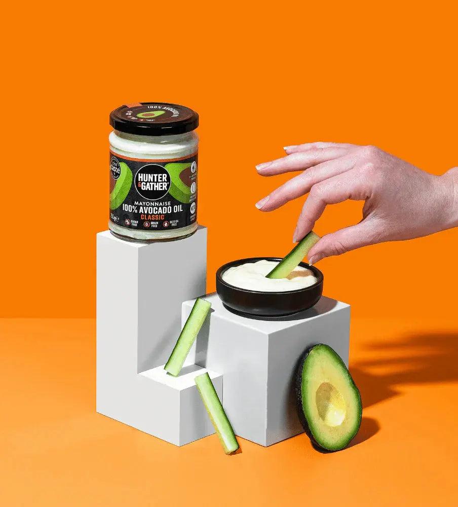 Hunter & Gather Avocado Oil Mayonnaise Classic Hunter & Gather 250g 00900008 Vital20