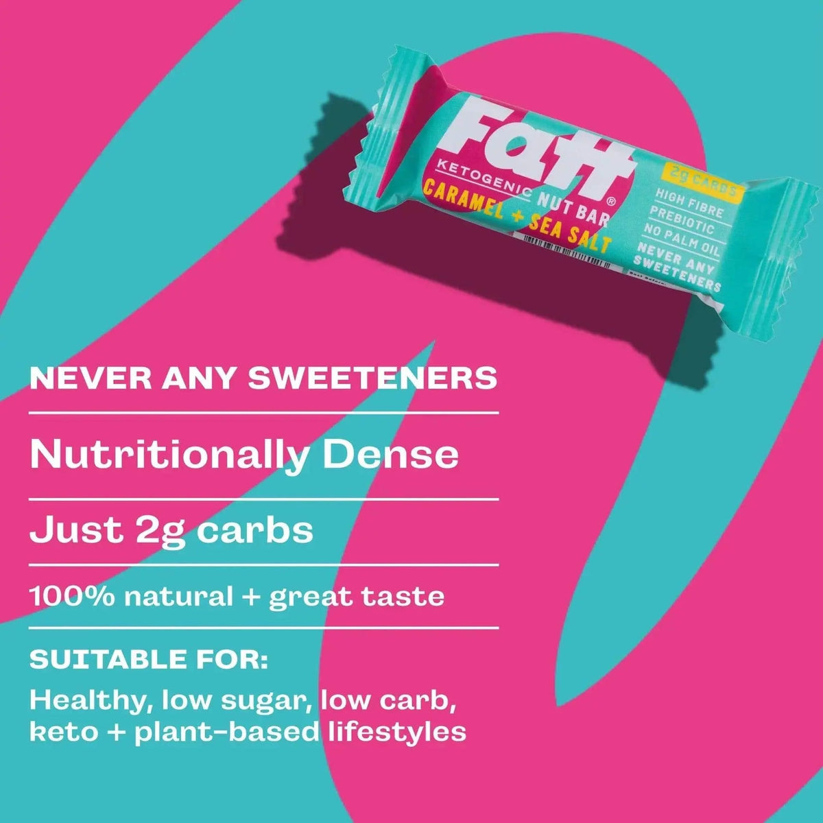 Keto Bar Caramel Sea Salt Live Fatt 30g live fatt Snack 01900003
