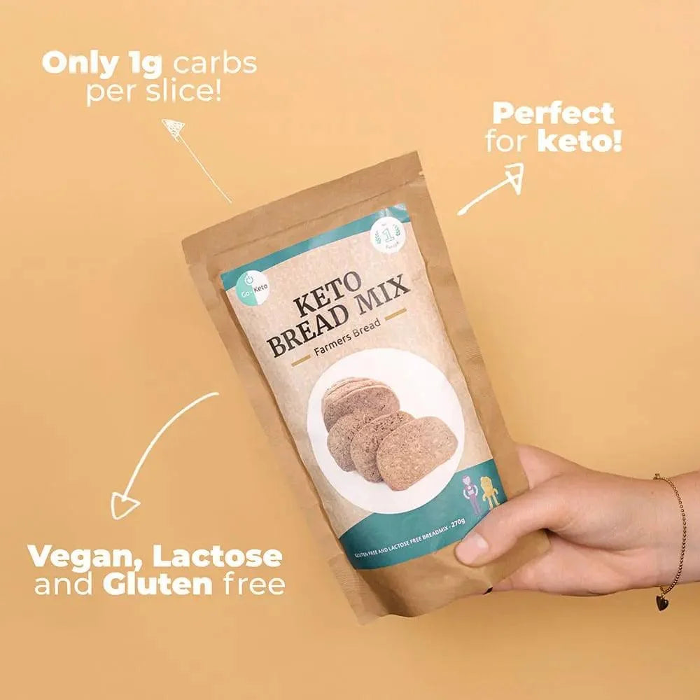 Keto Brotmischung Farmers Go-Keto 270gr – product overview
