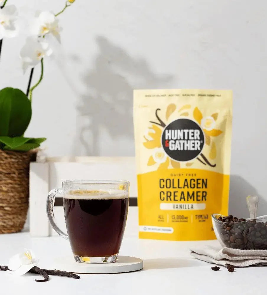 Keto Collagen Creamer Vanilla Hunter & Gather 300g hunter & gather 00900044