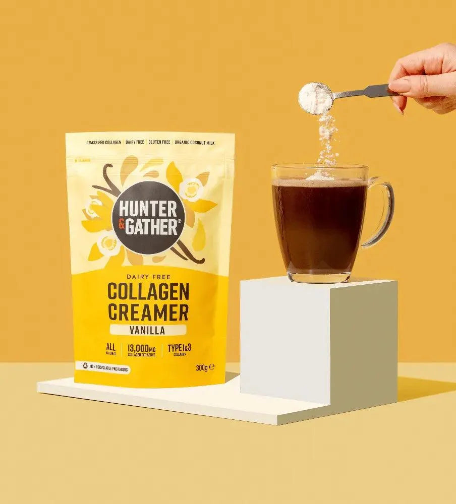 Keto Collagen Creamer Vanilla Hunter & Gather 300g hunter & gather 00900044