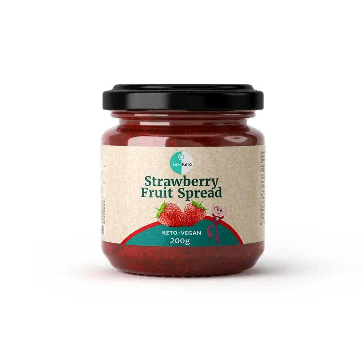 Keto Fruit Spread Strawberry Go-Keto 200g go-keto P-GKFSS-33