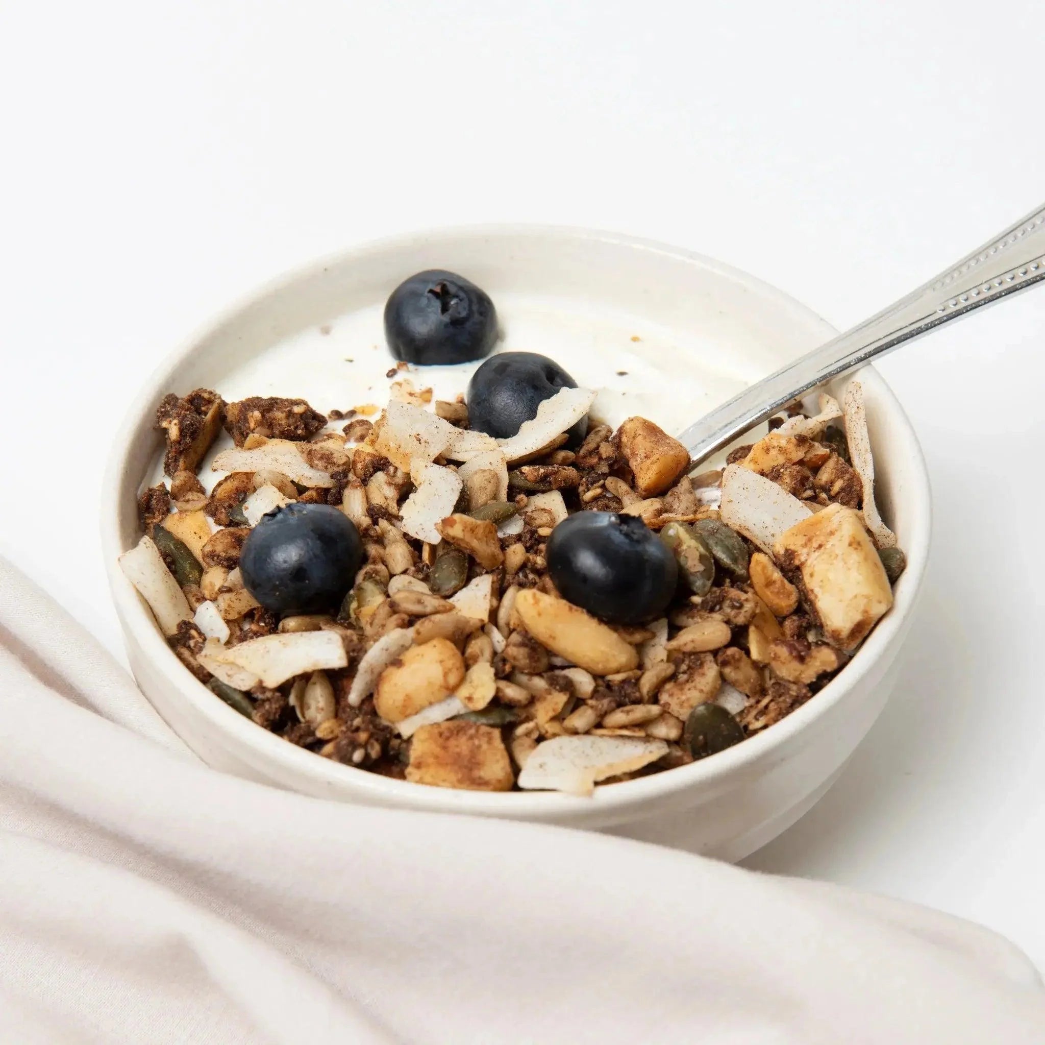 Keto Granola No Nuts, No Glory - Pure Seeds & Nuts x8 okono 03000027