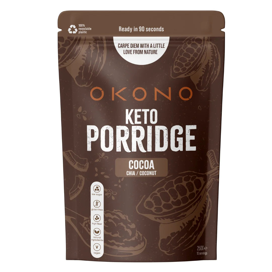 Keto Porridge Cocoa OKONO 250g OKONO 03000040