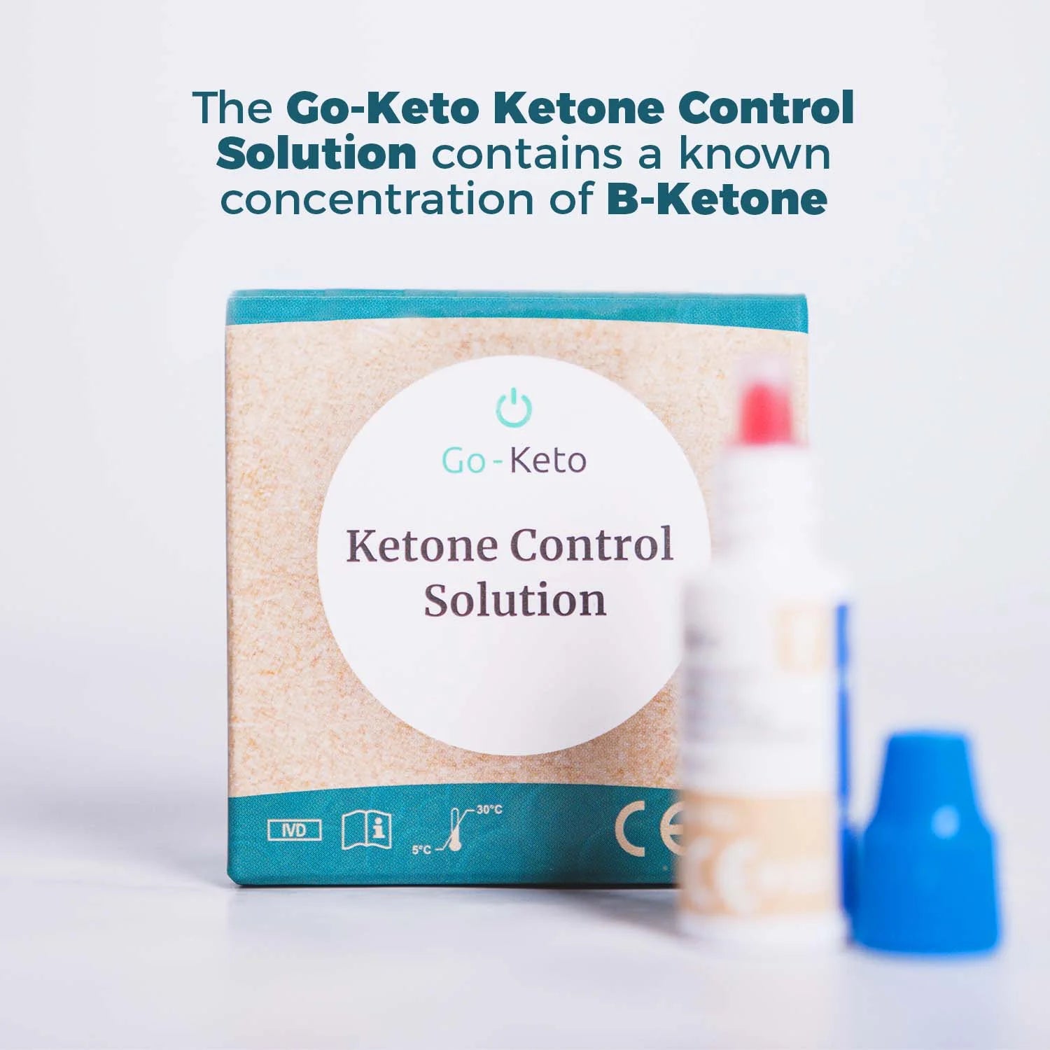 Go-Keto Keton-Kontrolllösung (3 Flaschen) – product overview