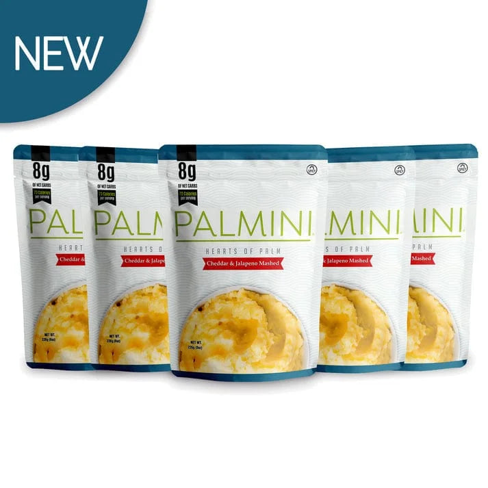 Low Carb Mashed Cheddar Jalapeno Palmini 226g x6 palmini 04300020