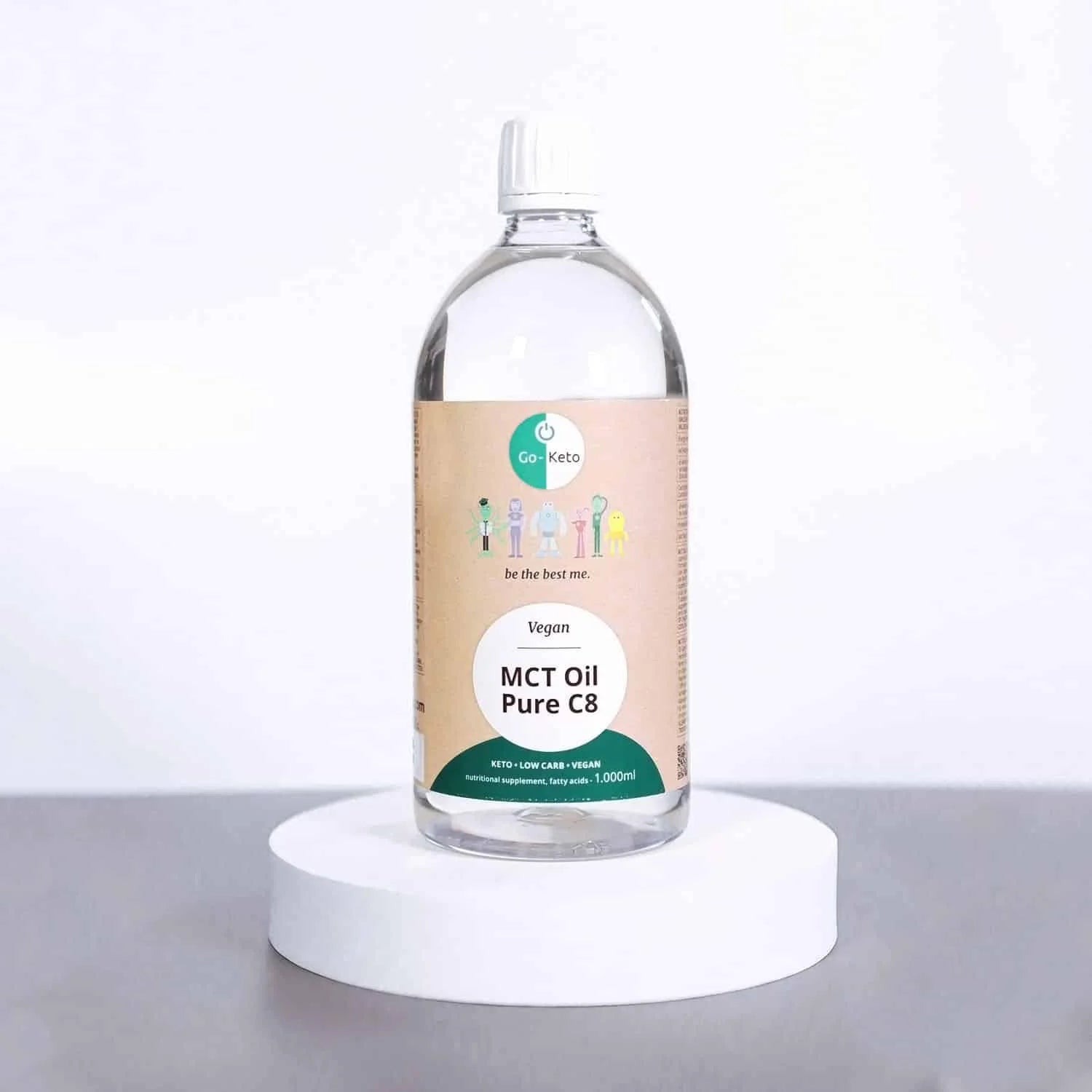 Go-Keto MCT Oil Pure C8 1000 ml – product overview