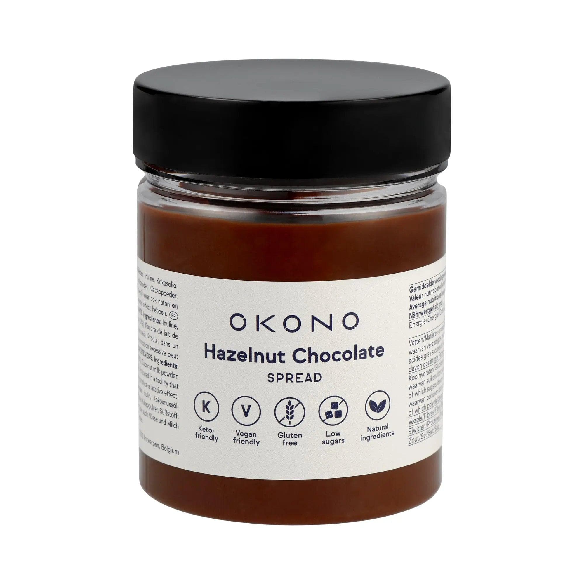 OKONO Hazelnut Chocolate Spread OKONO 200g 03000018 Vital20