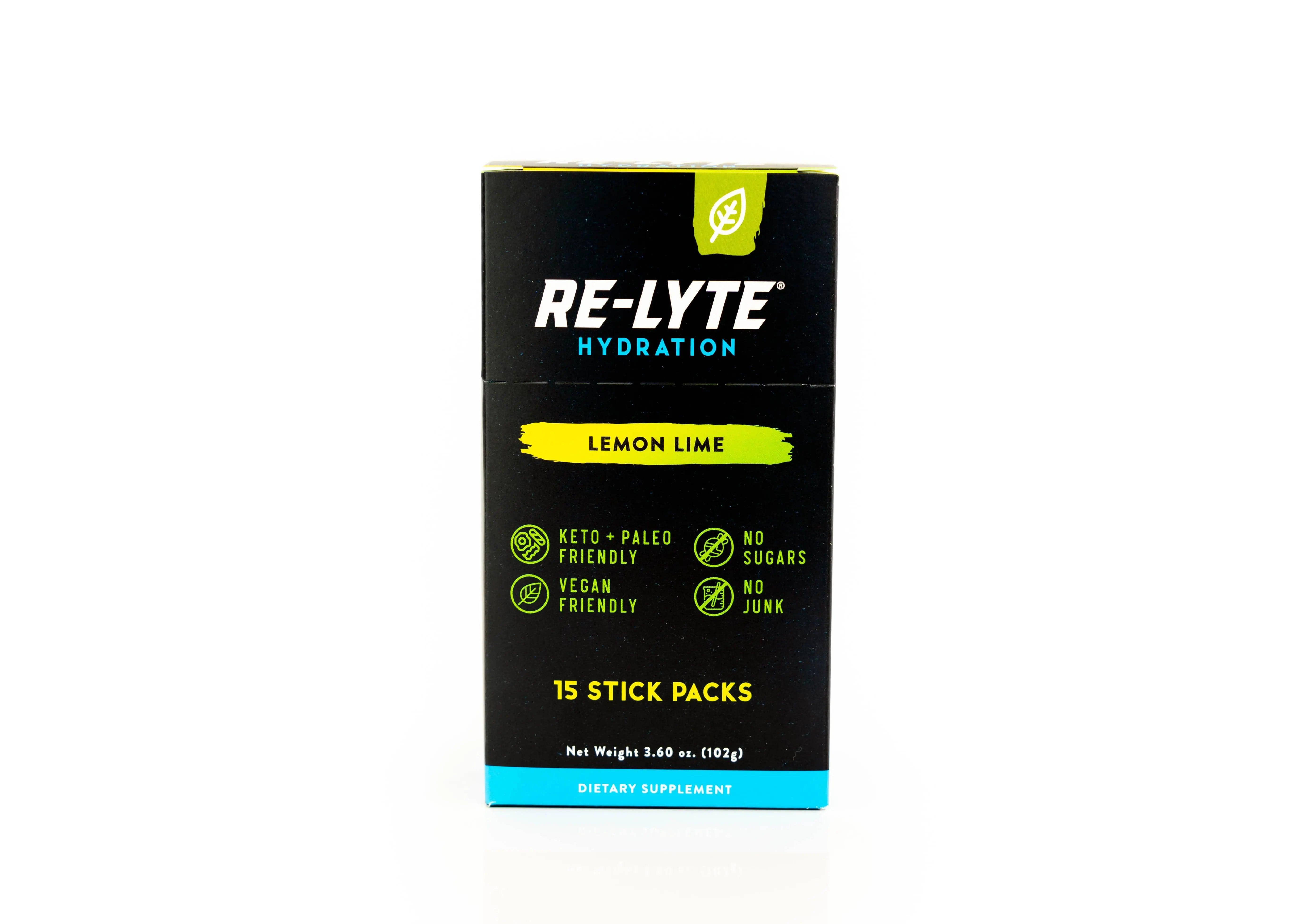 Re-Lyte Electrolyte Hydration Drink Mix Lemon Lime Re-Lyte x15 sticks 03400041 Vital20