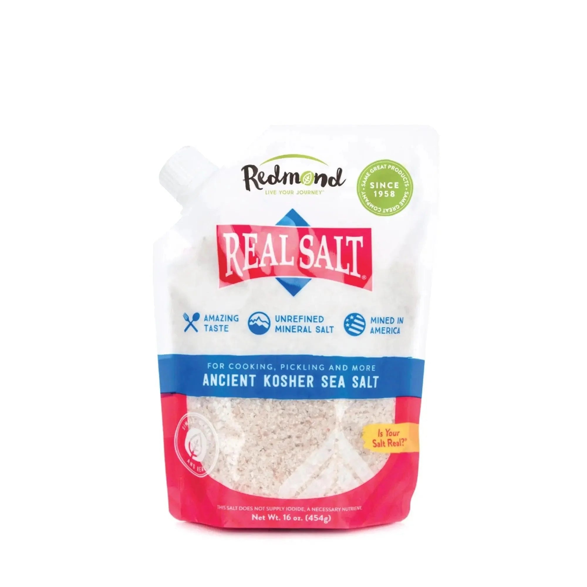 Real Salt Kosher Pouch 454g real salt 03400010