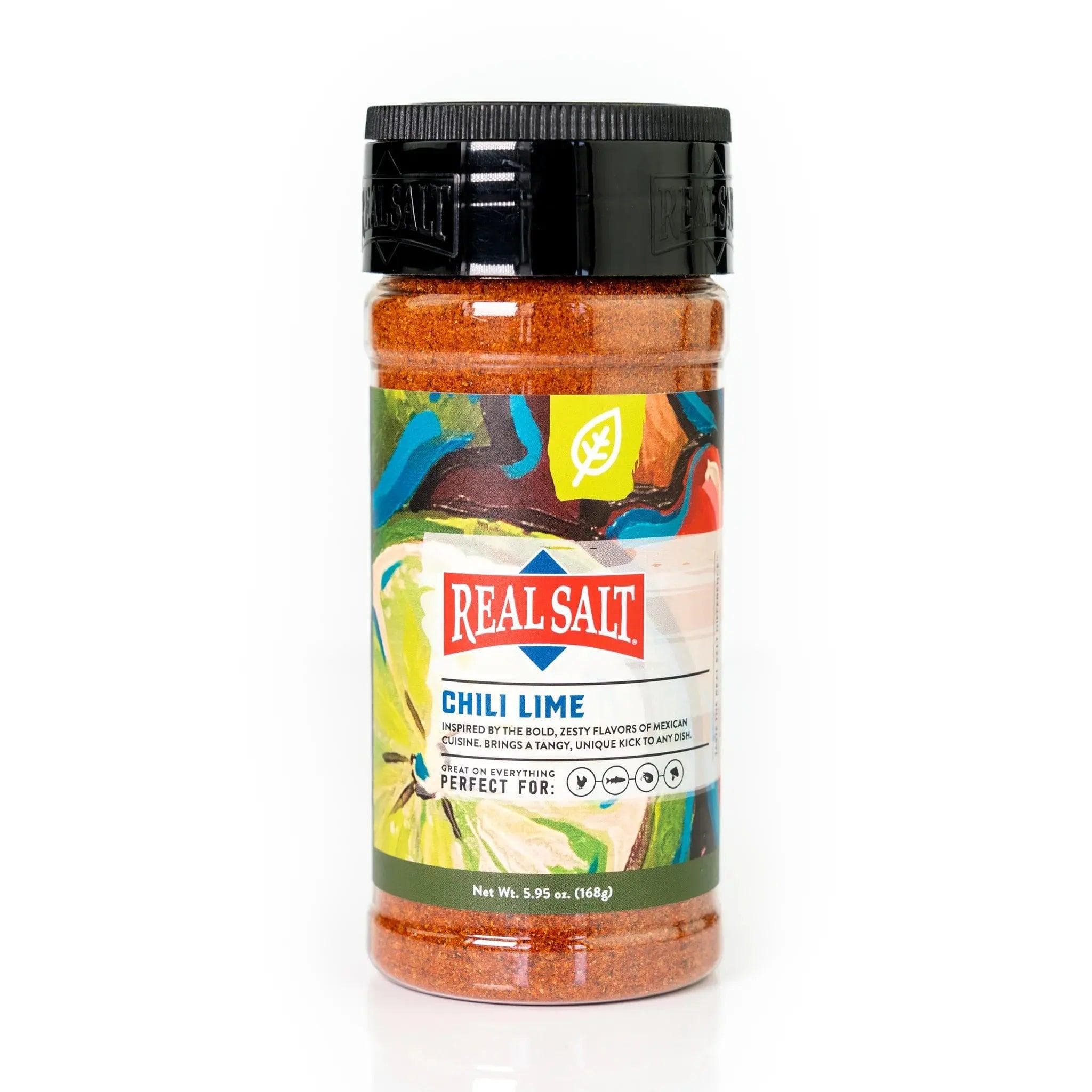 Real Salt Seasonings Chili Lime Shaker 160g 03400024 Vital20