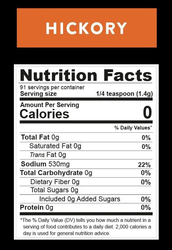 Real Salt Smoked Hickory Shaker 156g 03400030 Vital20