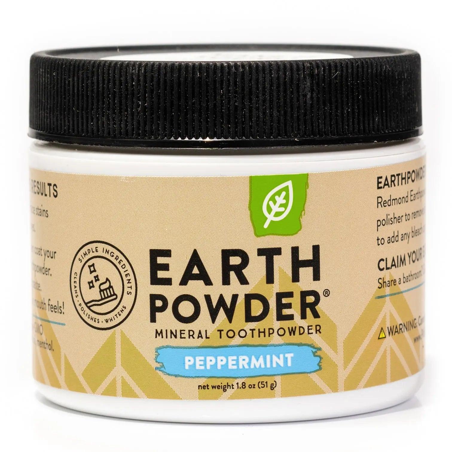 Redmond Earthpowder Toothpaste Peppermint Redmond 51g 04600010 Vital20