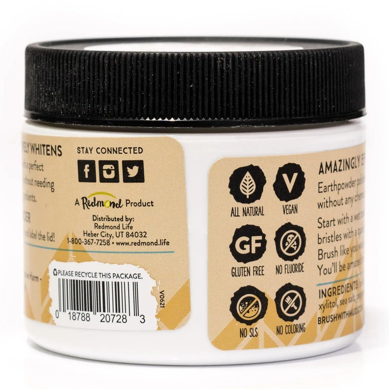 Redmond Earthpowder Toothpaste Peppermint Redmond 51g 04600010 Vital20