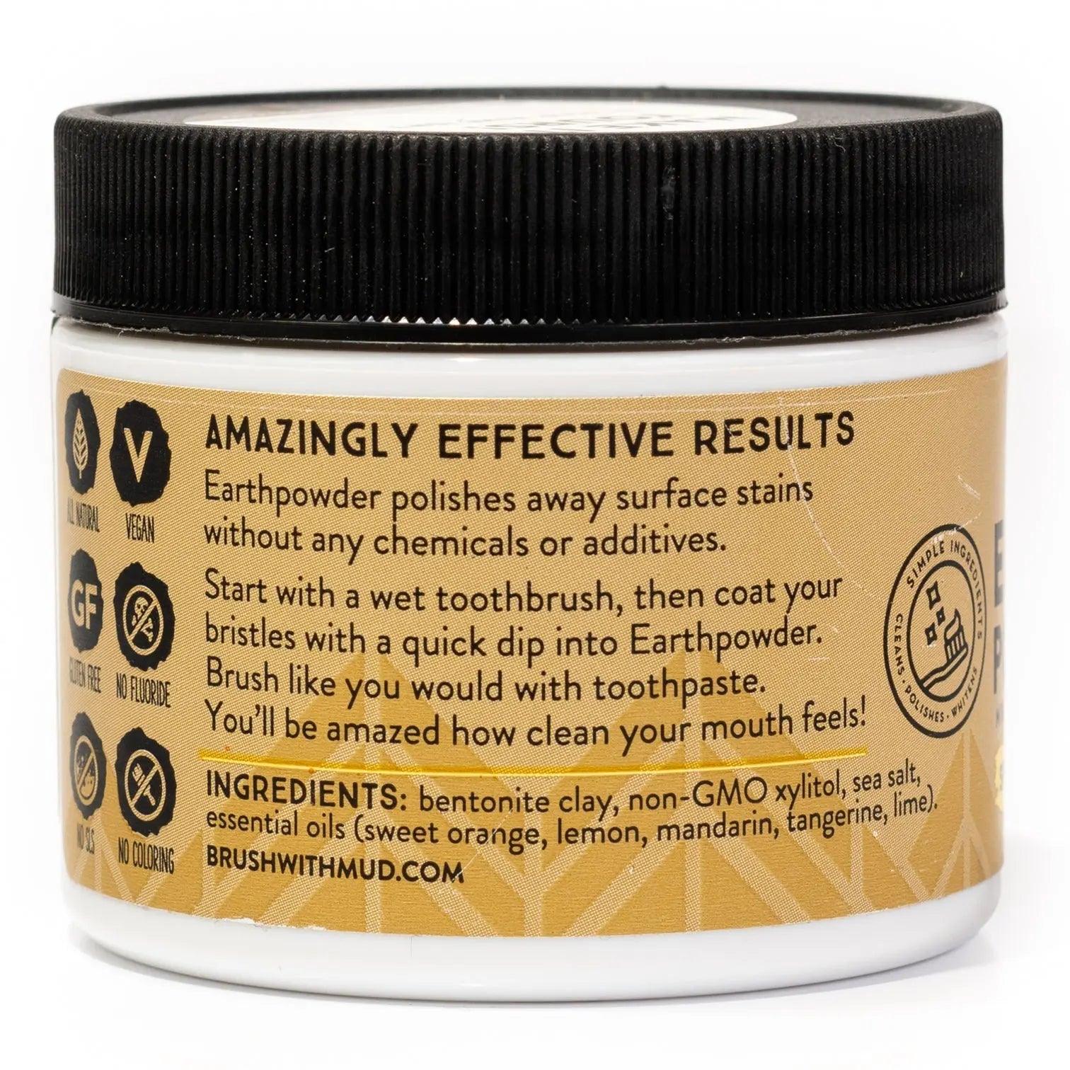 Redmond Earthpowder Toothpaste Splashing Citrus Redmond 51g 04600009 Vital20