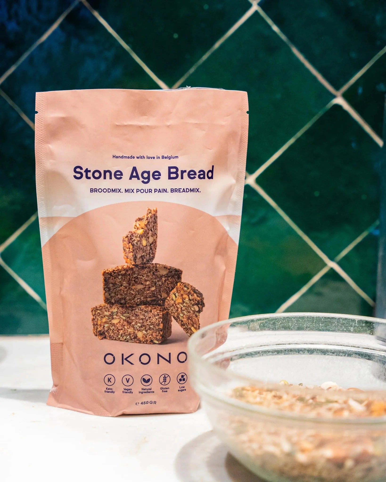 Stone Age Bread OKONO 450g x10 okono 03000028