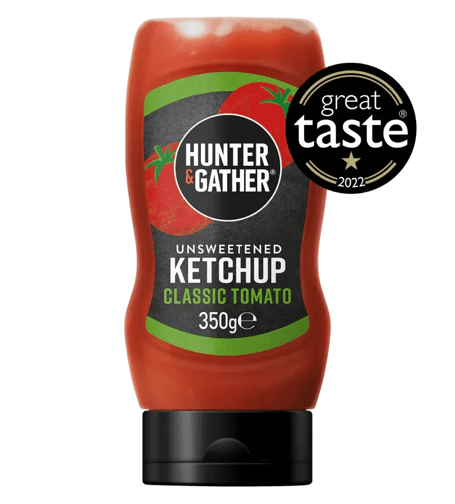 Unsweetened Tomato Ketchup Hunter & Gather 350g hunter & gather 00900037