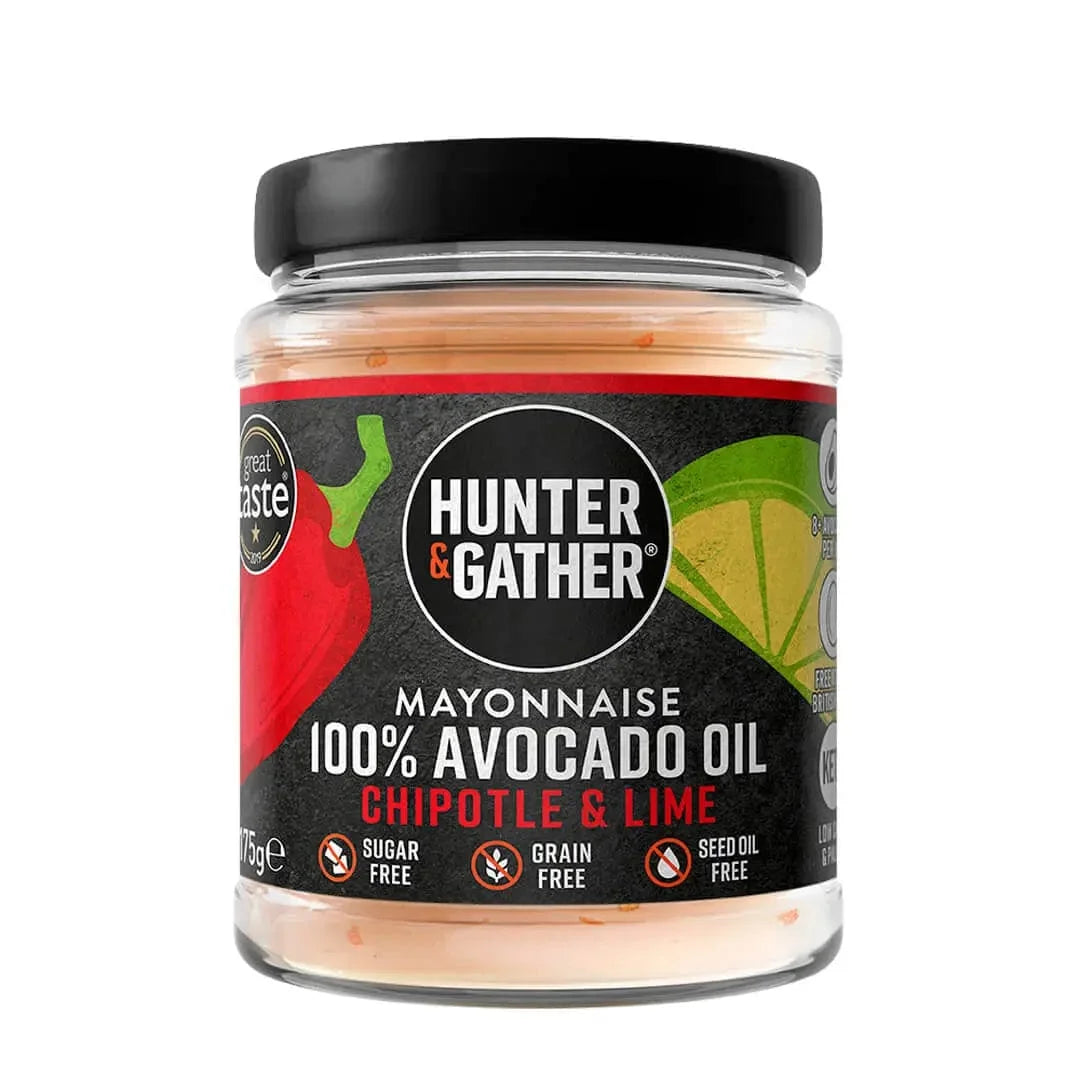 Avocado Oil Mayonnaise Chipotle & Lime Hunter & Gather 175g hunter & gather  00900006