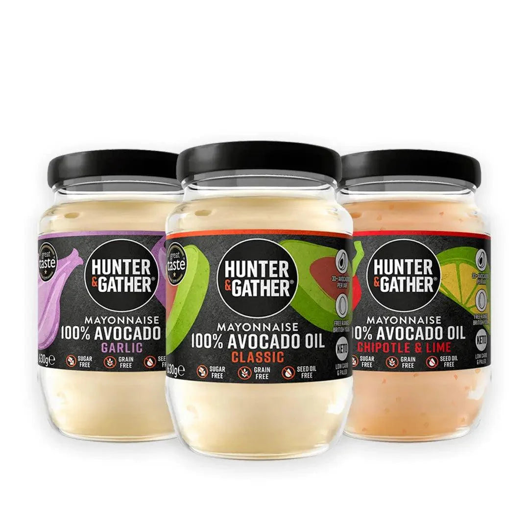 Avocado Oil Mayonnaise Classic Hunter & Gather 630g hunter & gather  00900009