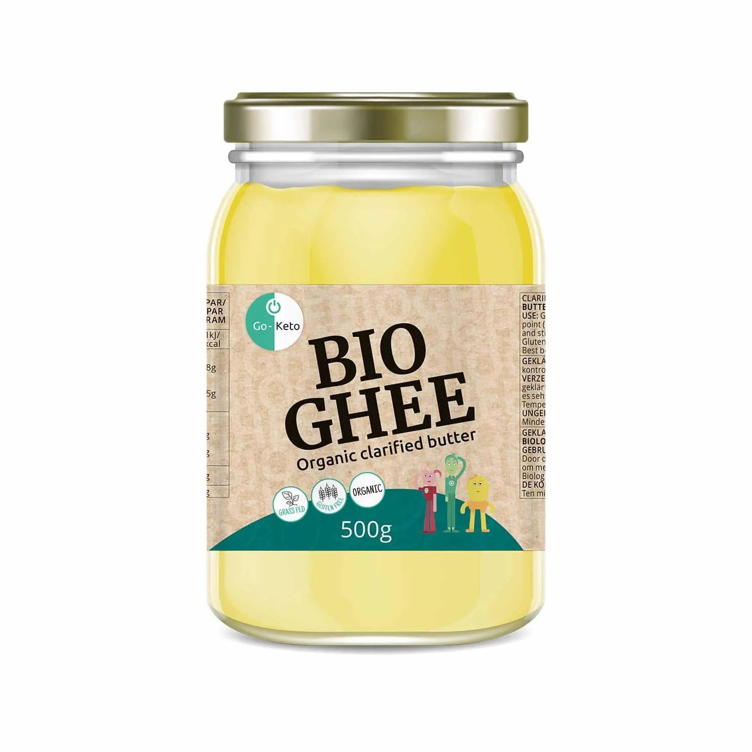 Bio Ghee Go-Keto 500g go-keto  P-GK-730-GHEE