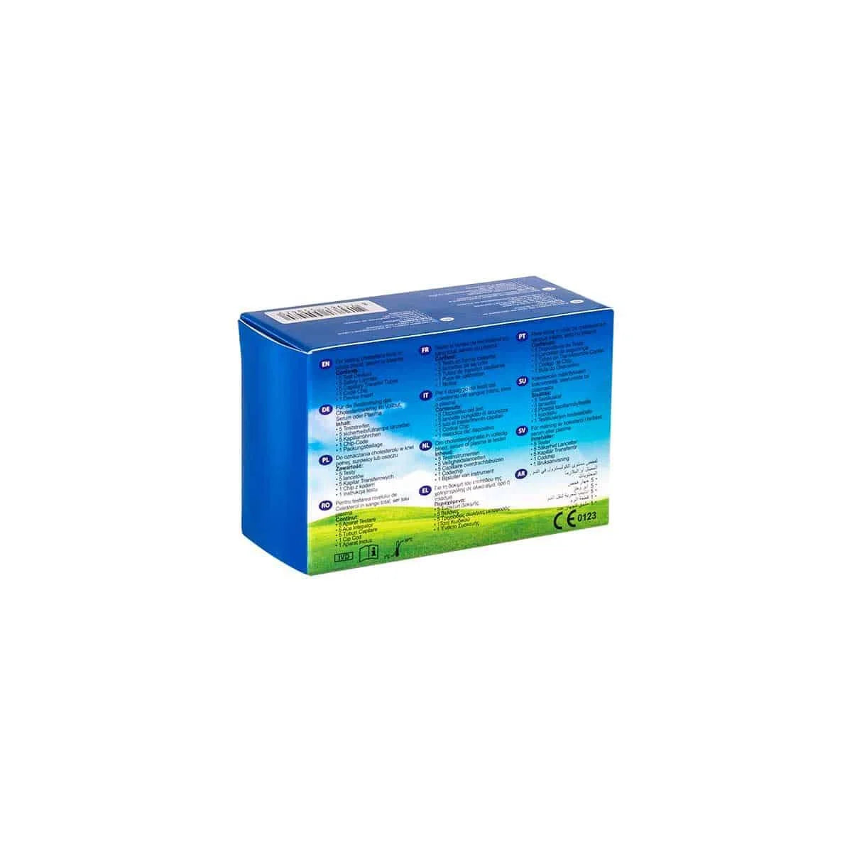 Cholesterol Teststrips Mission 3-in-1 Swiss Point of Care x5 swiss point of care  P-MTES-05SP