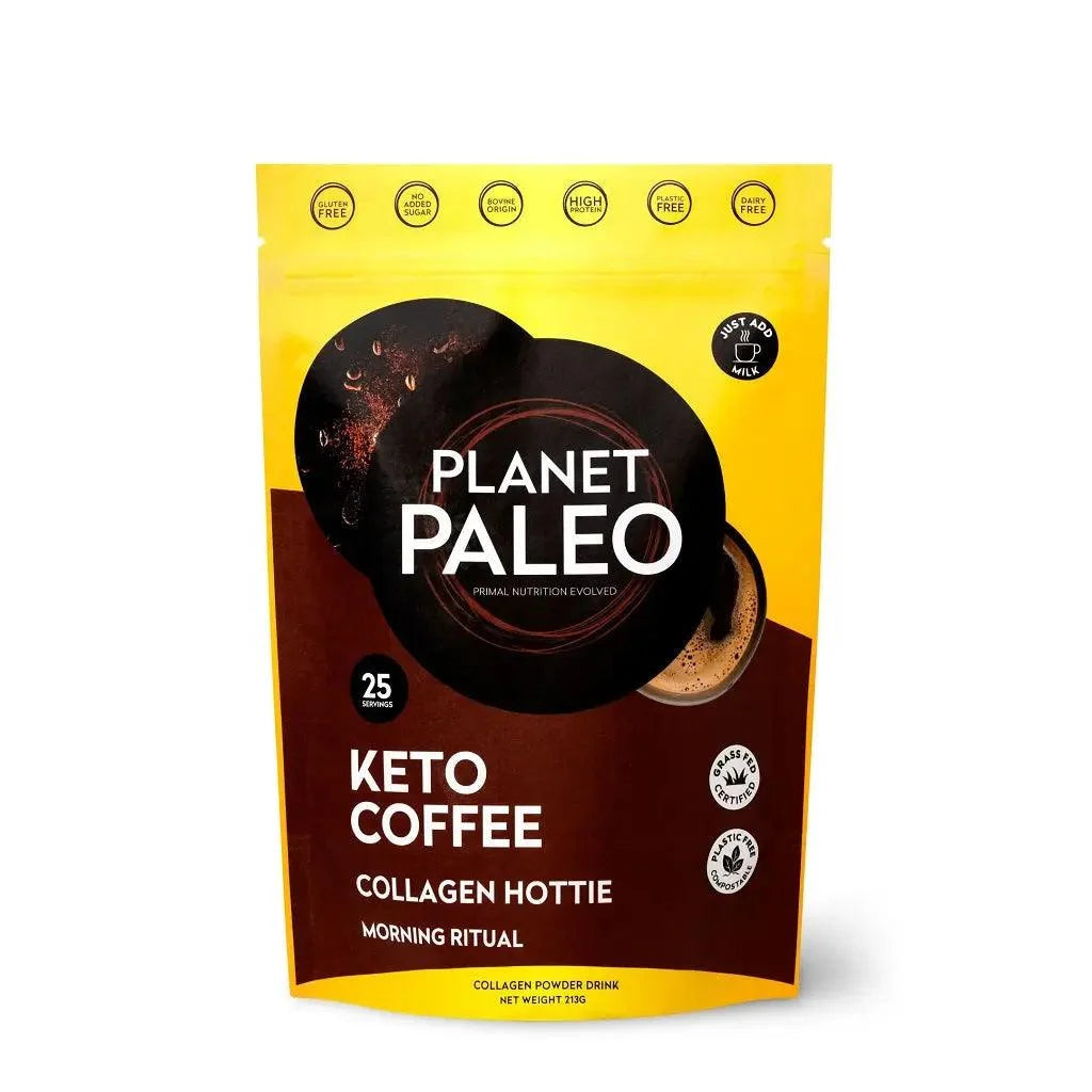 Collagen Powder Keto Coffee Planet Paleo 213g planet paleo  03100005