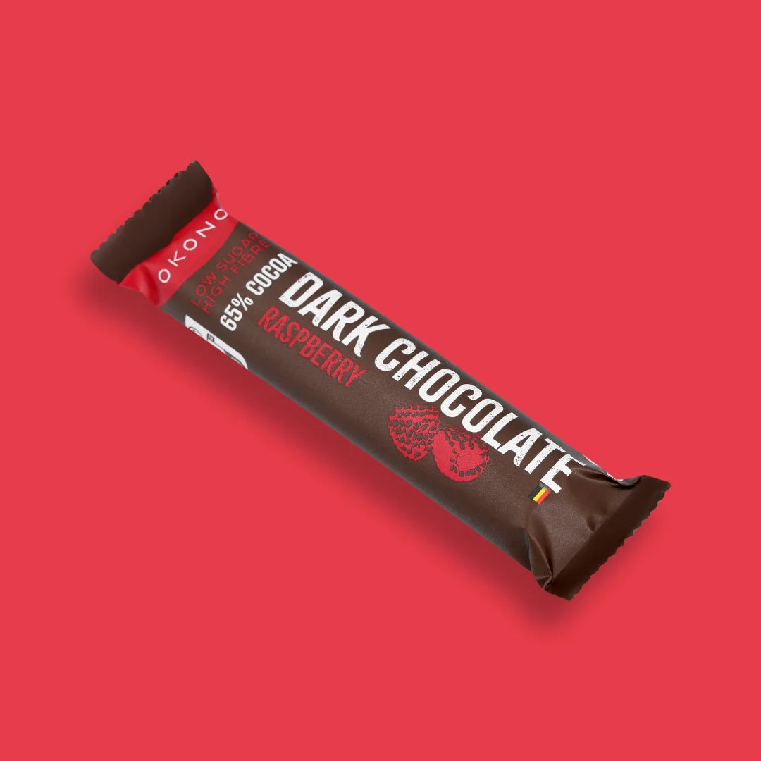Dark Chocolate Raspberry OKONO 35g x20 OKONO 03000064