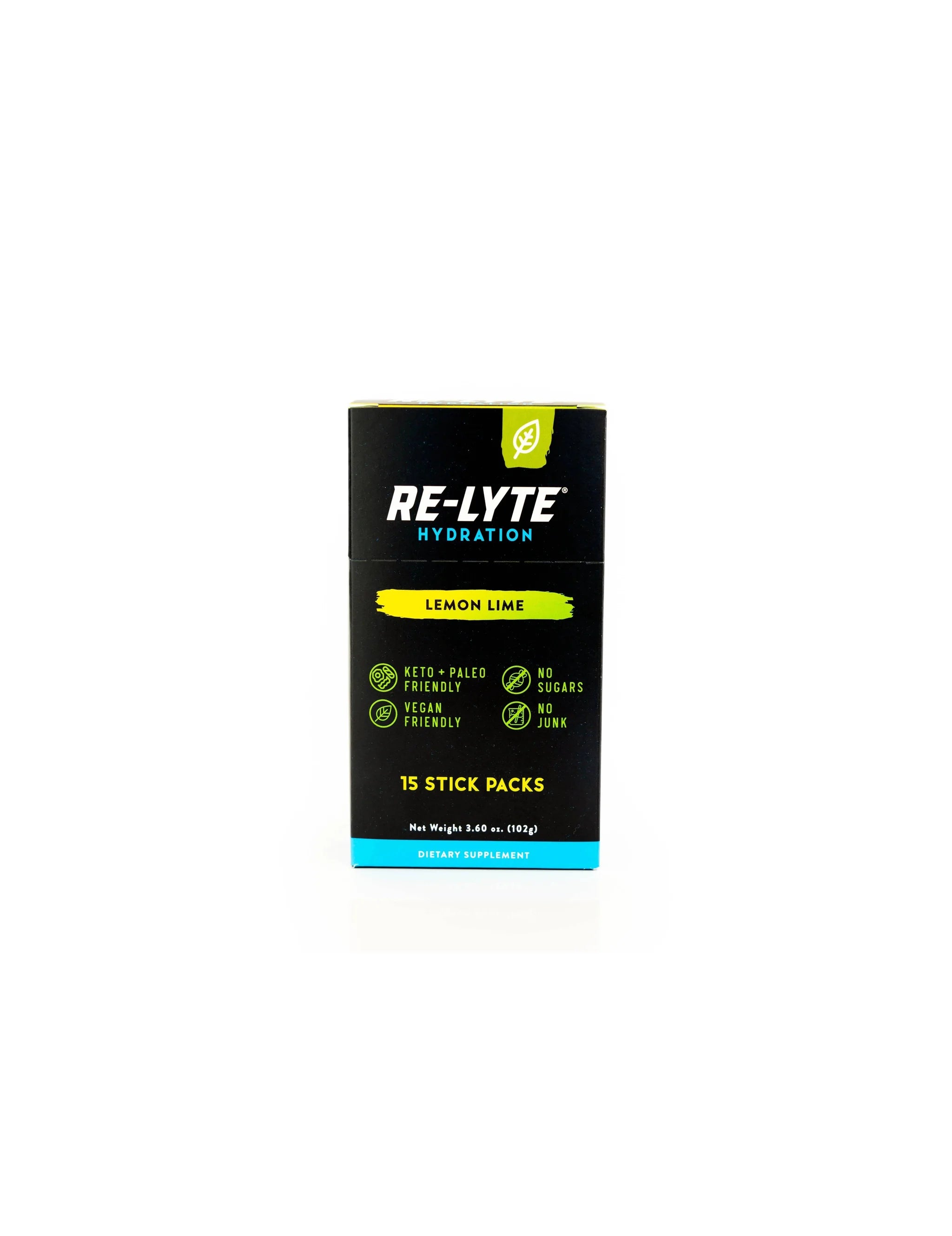 Electrolyte Hydration Drink Mix Lemon Lime Re-Lyte x15 sticks re-lyte  03400041
