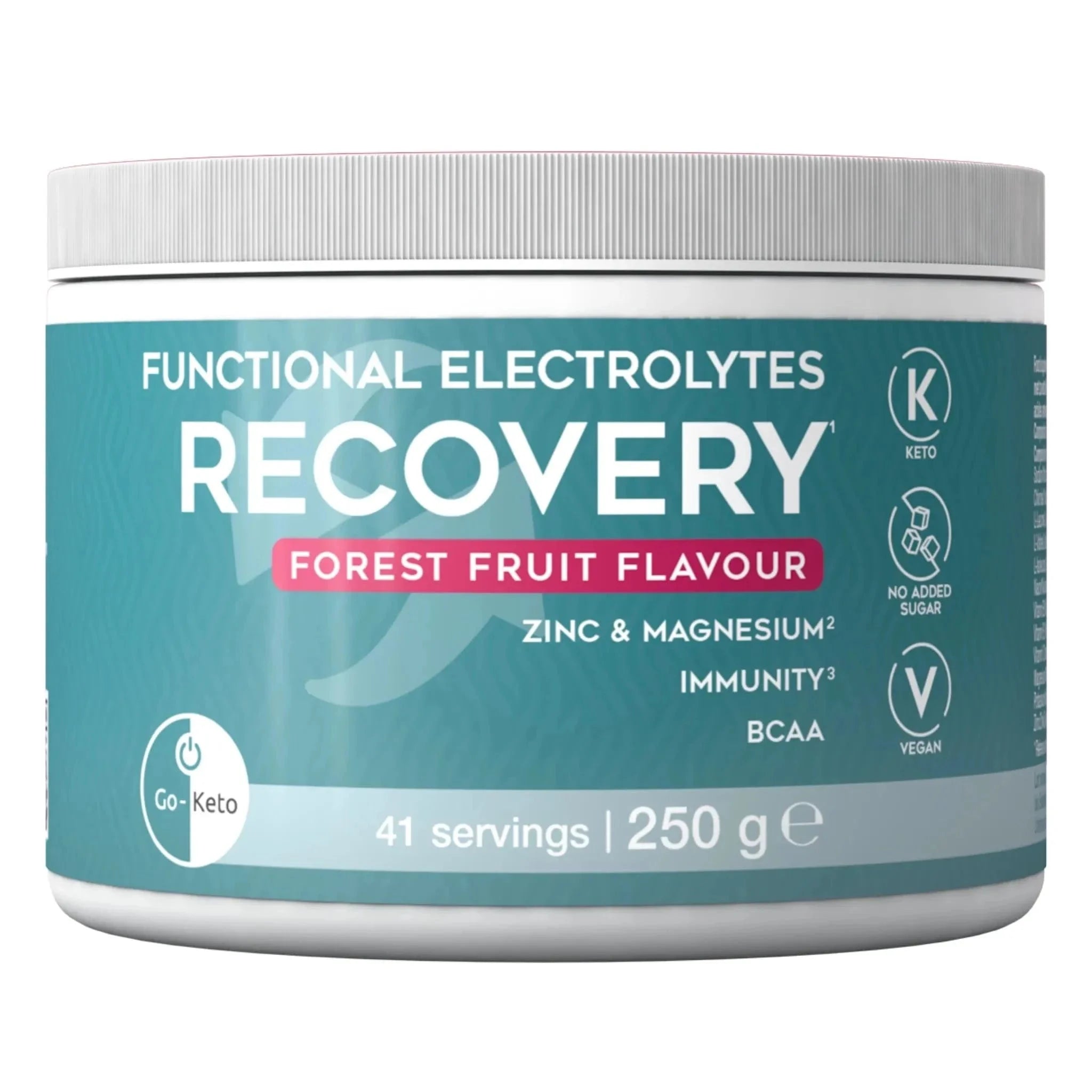 Functional Electrolytes Drink Mix Recovery Forest Fruit Go-Keto 41 servings go-keto  P-GK-577-RECOVER