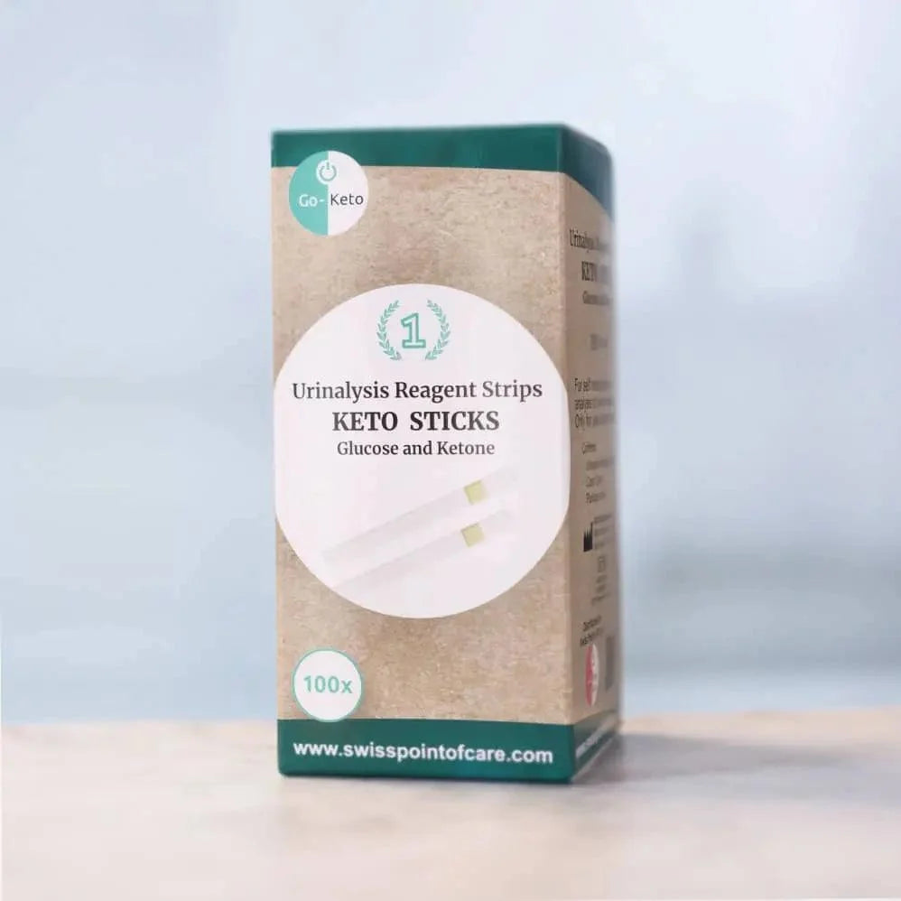 Go-Keto Glucose and Ketone Urine Test Strips x50 – product overview