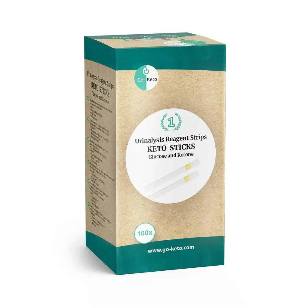Glucose Ketonen Urine Sticks Go-Keto x50 go-keto  P-GK-URIN-2P50