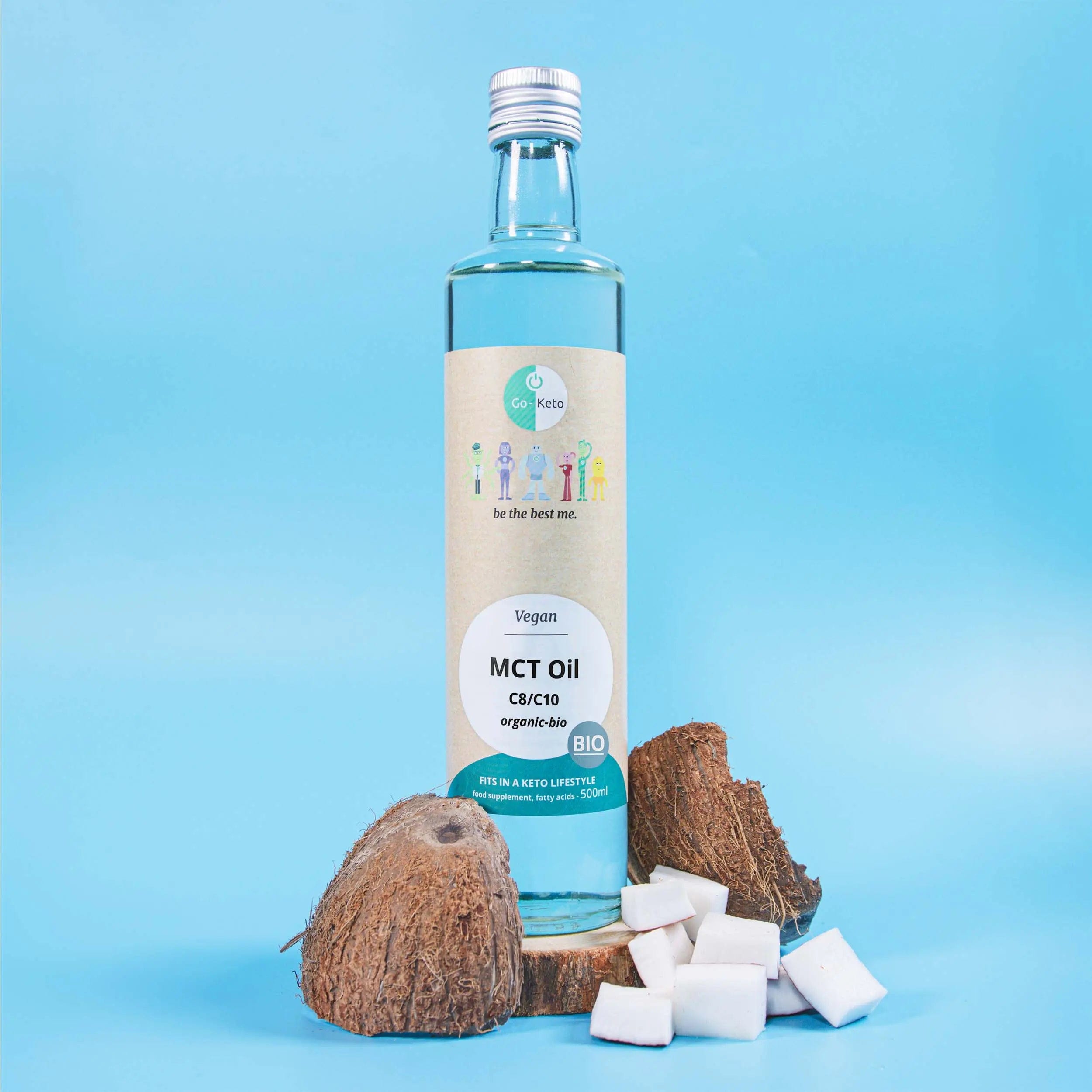 Go-Keto Bio Premium MCT Oil C8C10 Go-Keto 500ml P-GK-BIO-MCT686 Vital20