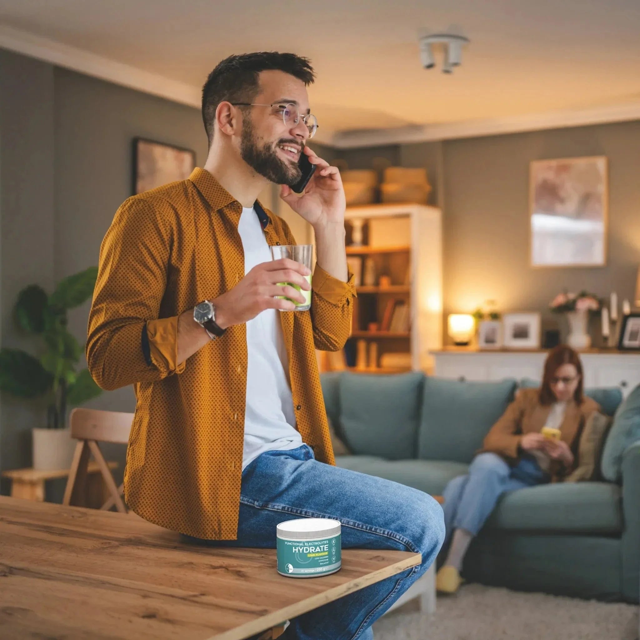 Go-Keto Functional Electrolytes Drink Mix Hydrate Lime Go-Keto 41 servings P-GK-560-HYDRATE Vital20