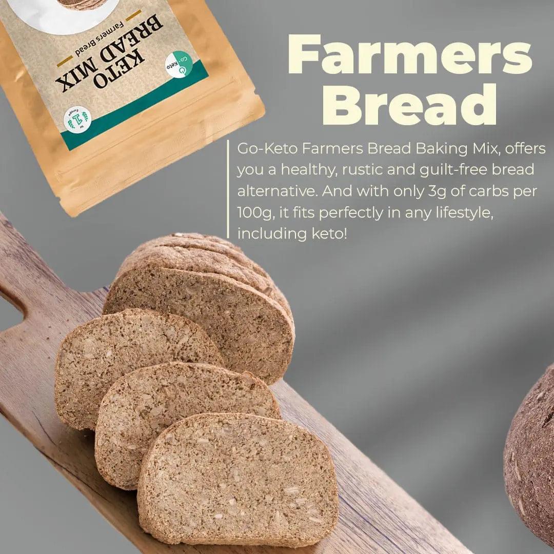 Go-Keto Keto Bread Mix Farmers Go-Keto 270gr P-GKFB-BAK17 Vital20