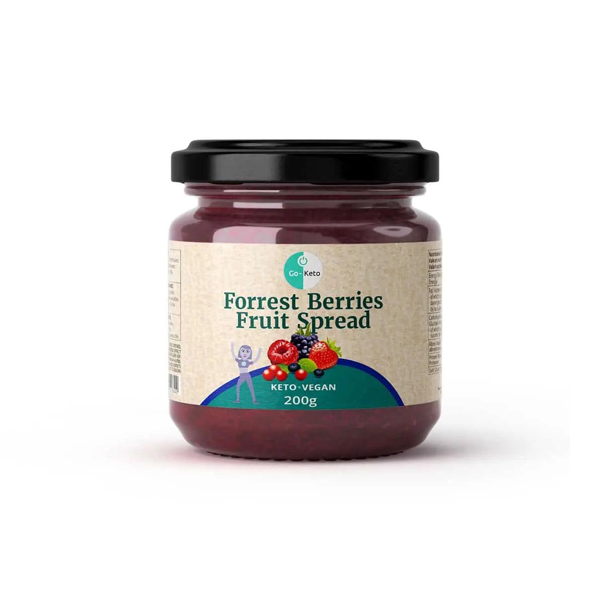 Go-Keto Keto Fruit Spread Forest Berries Go-Keto 200g P-GKFSFB-26 Vital20